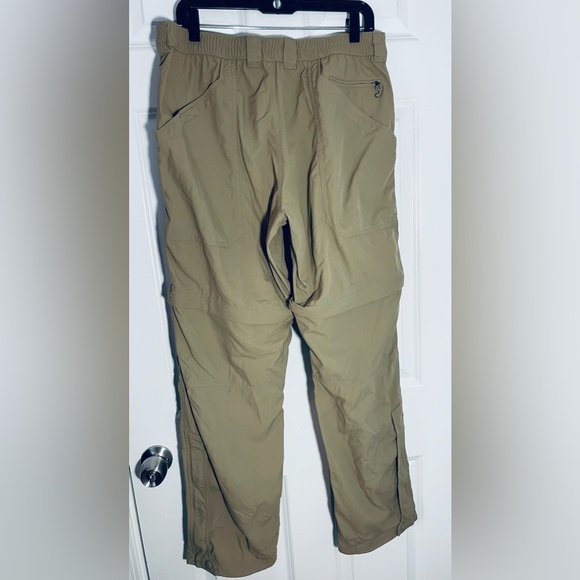 LL Bean Convertible Pants-Zip off Shorts Nylon Elastic Waist Men’s sz Medium #3 - Picture 5 of 10